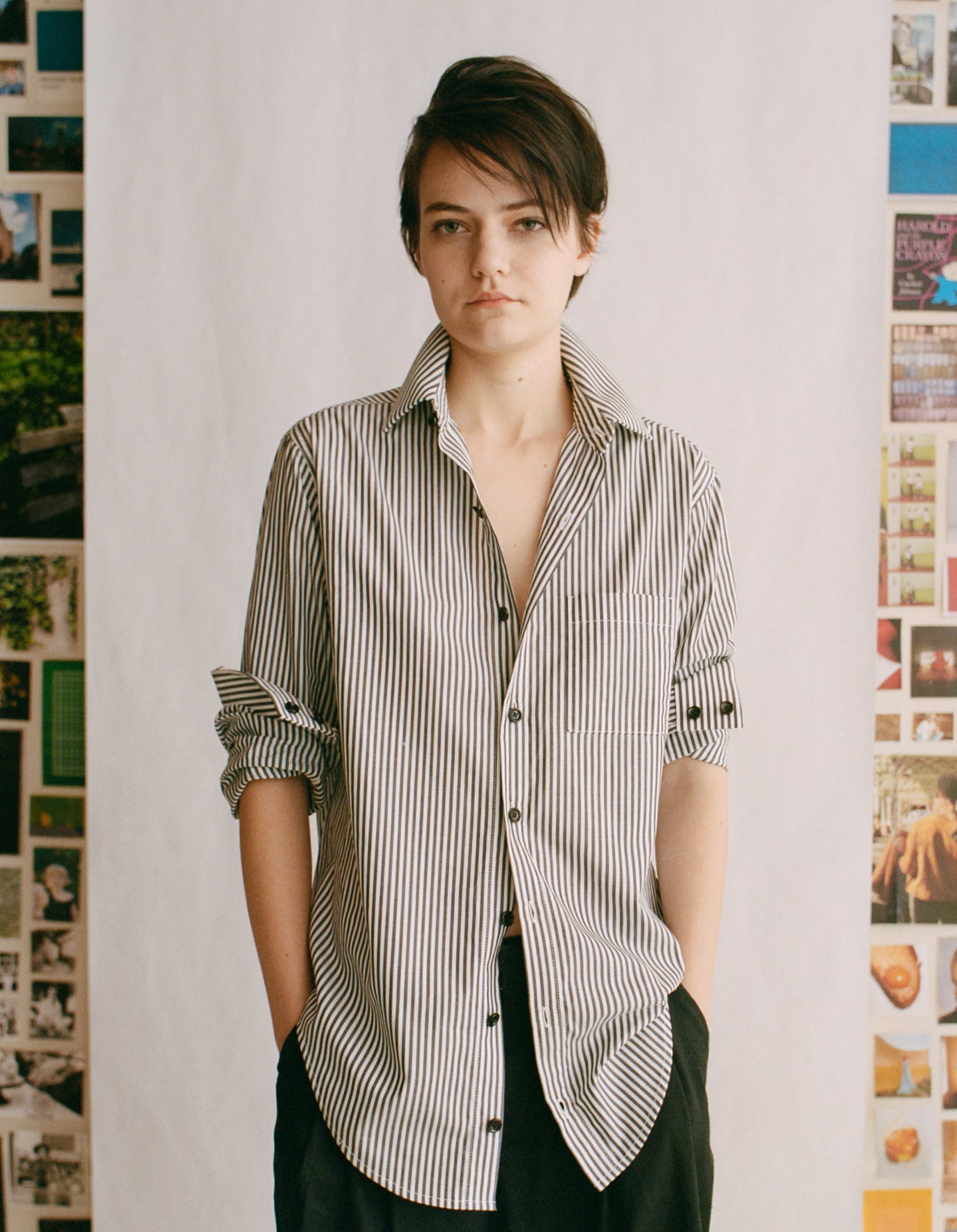 The New Oxford (Straight Edge Stripe Cotton)