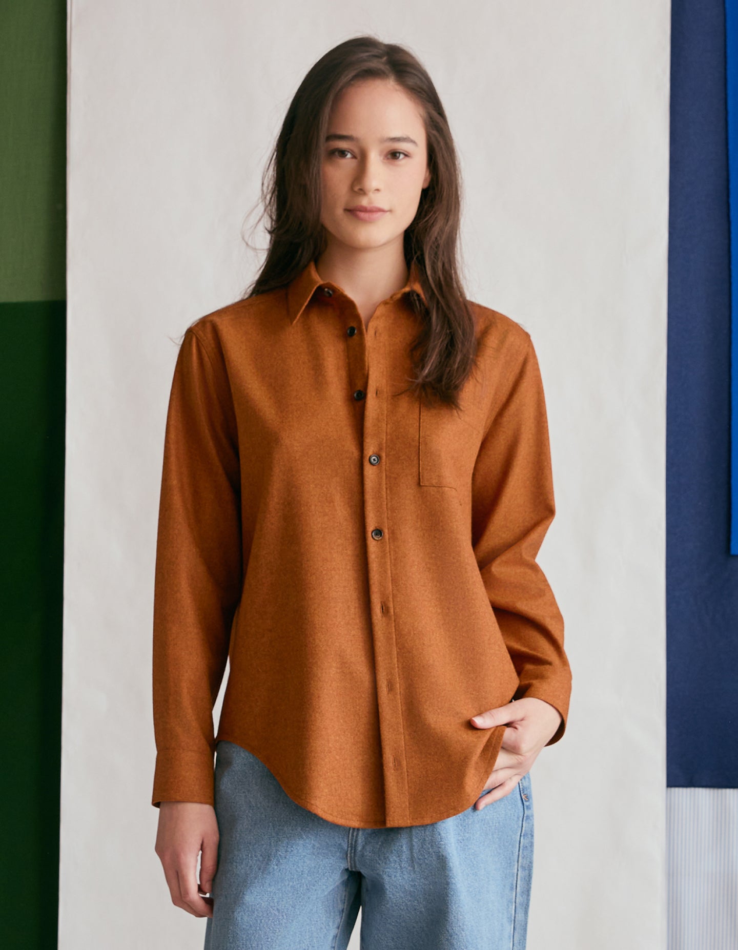 The New Oxford (Lady Brown Merino Wool)