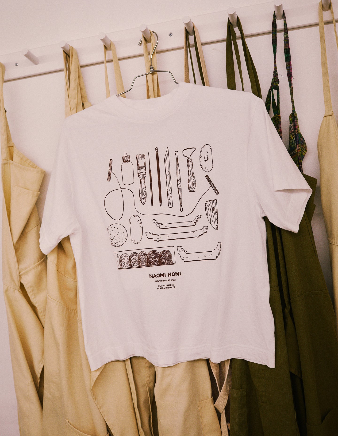 The Ceramics Tee (Blank White Upcycled Cotton)