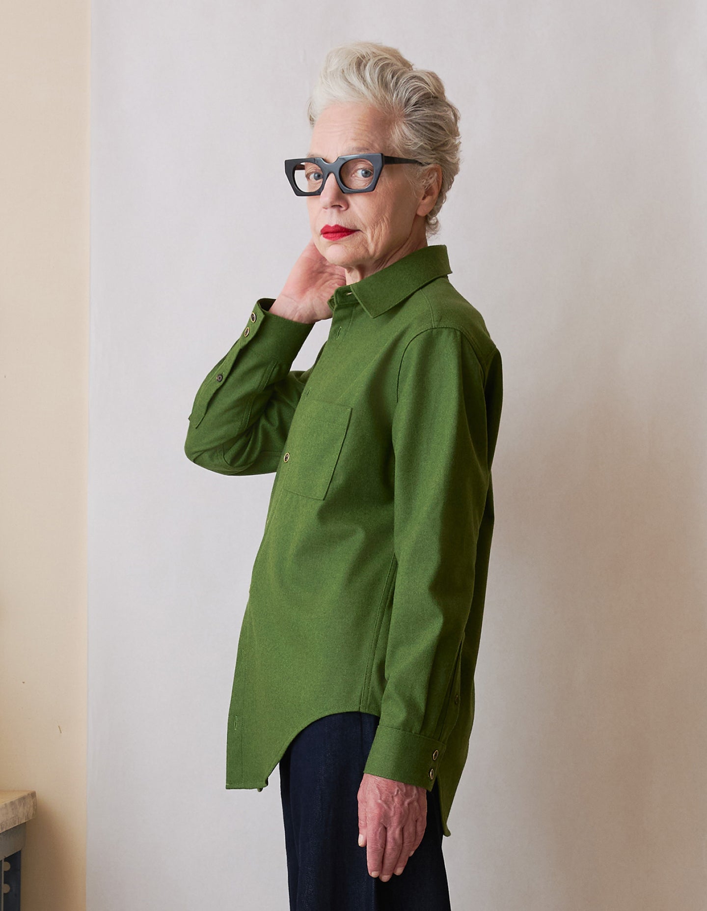 The New Oxford (Noble Green Merino Wool)