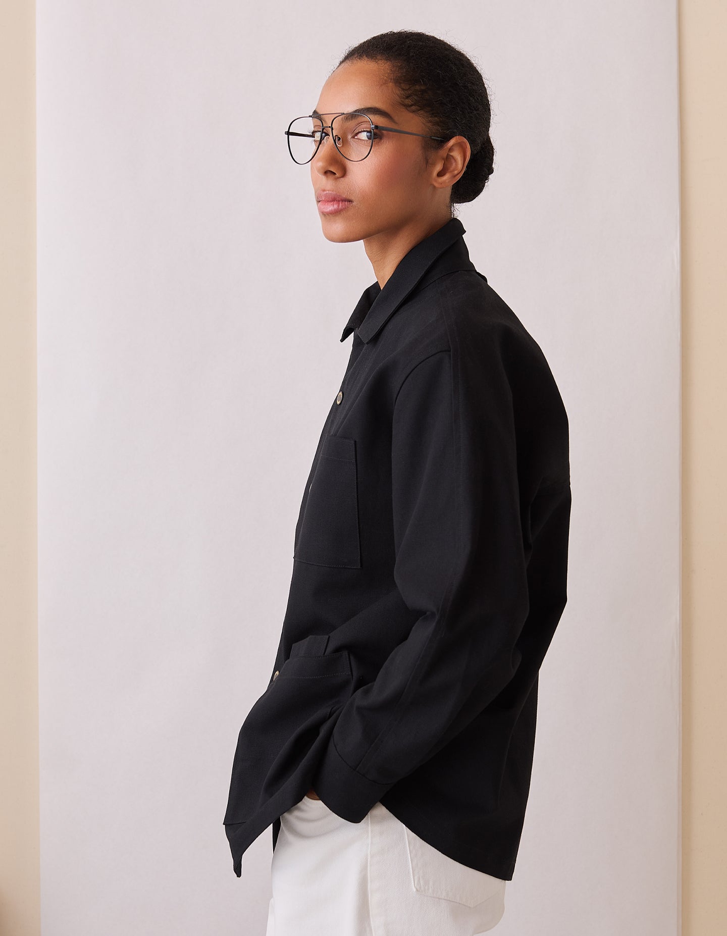 The Chore Coat (Pitch Black Organic Cotton Canvas)