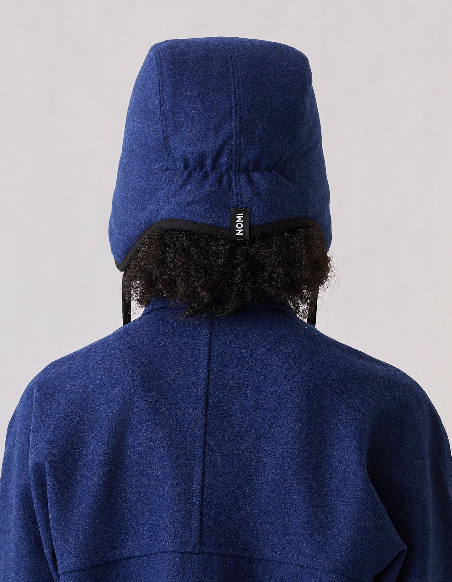 The Trapper Hat (Moonlight Blue Merino Wool)