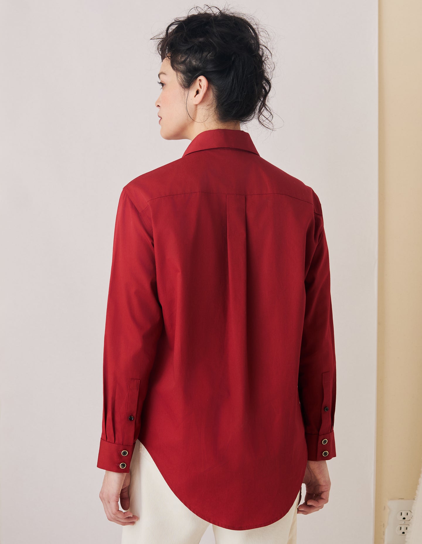 The New Oxford (Period Red Cotton)