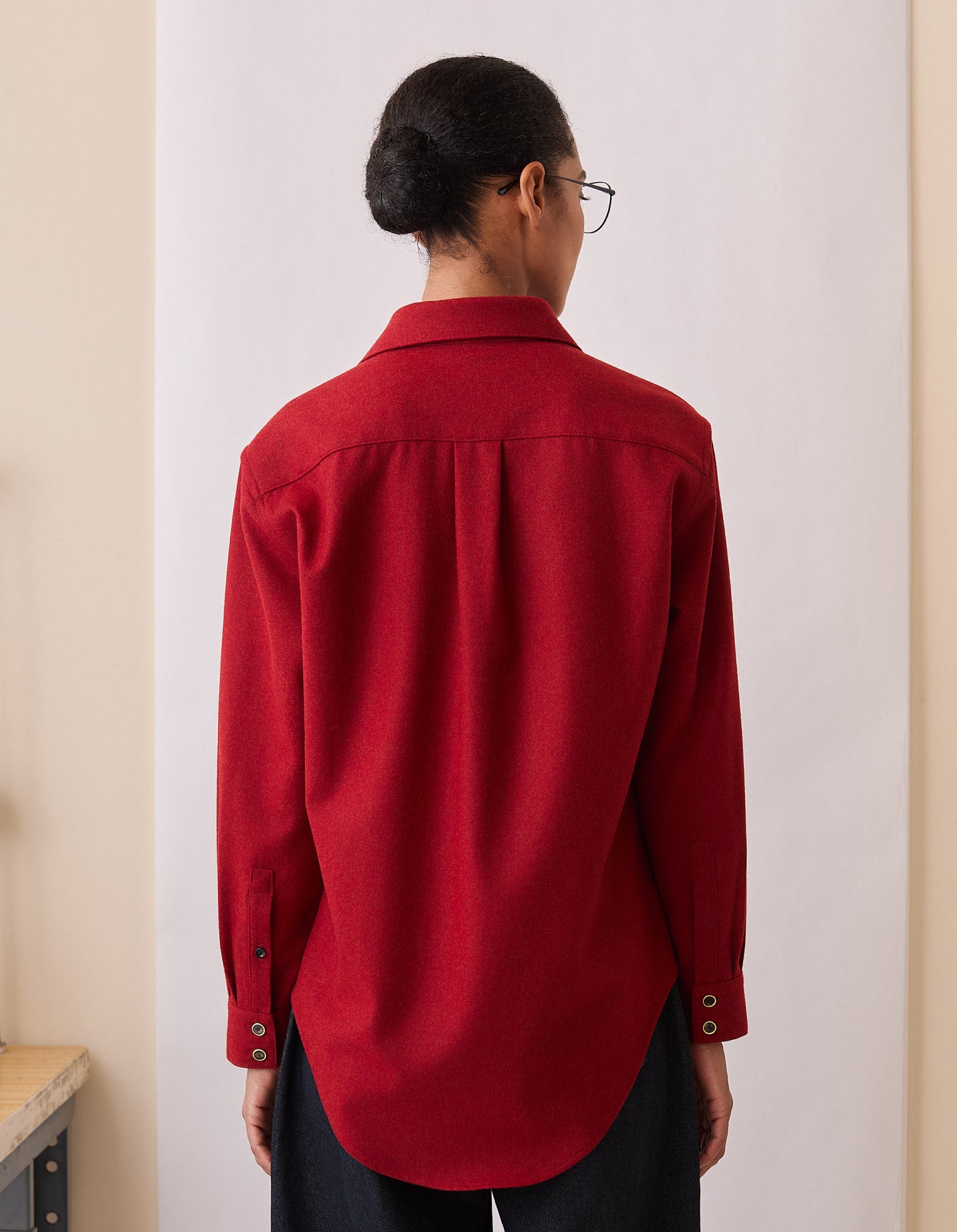 The New Oxford (Period Red Merino Wool)