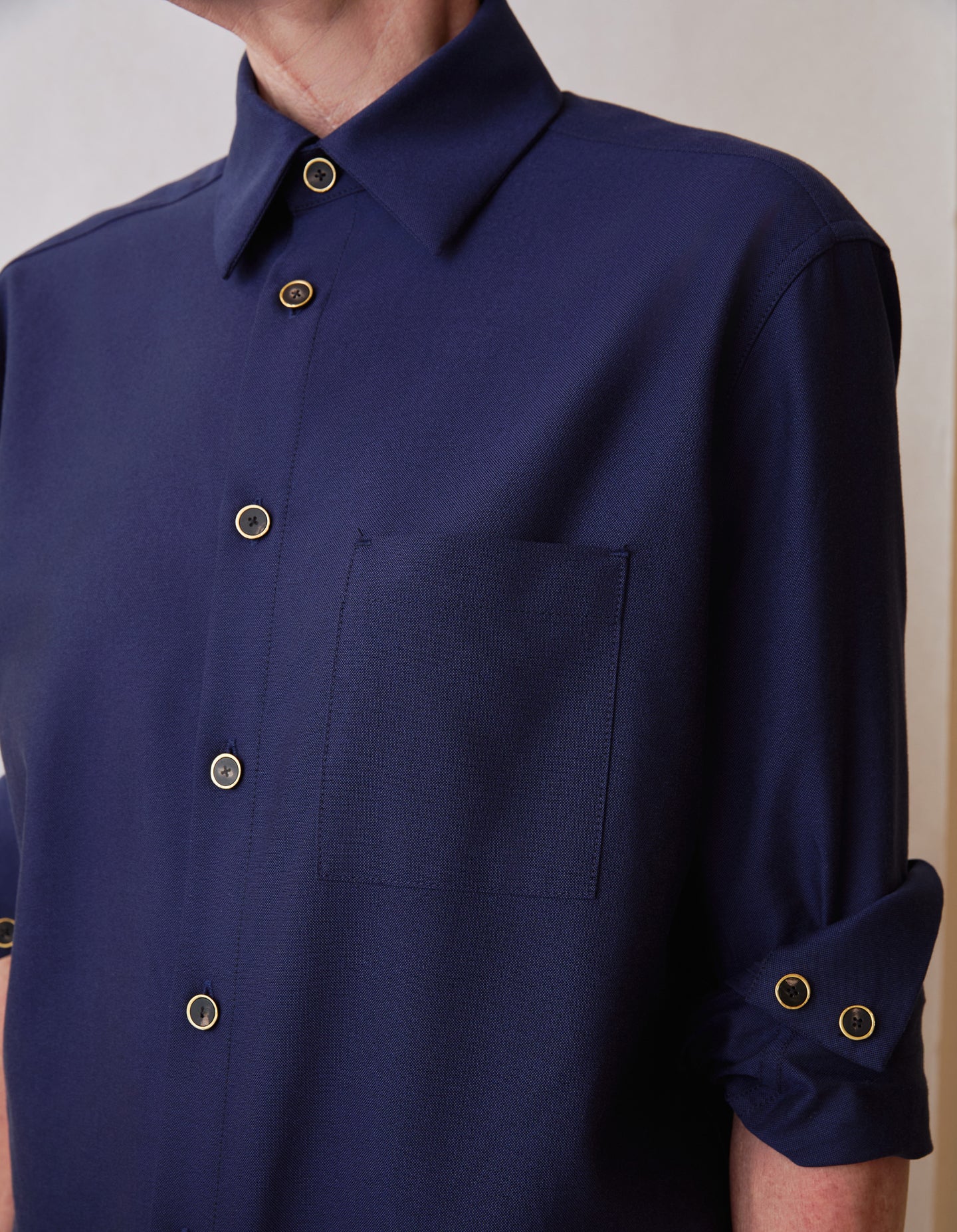 Special Gold Metal & Upcycled Buffalo Horn (Buttons)