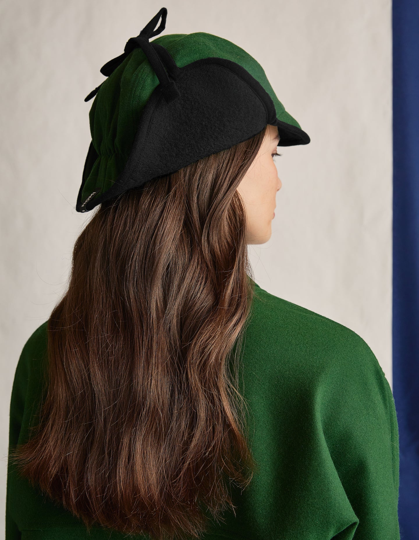 The Trapper Hat (Exacting Green Merino Wool)