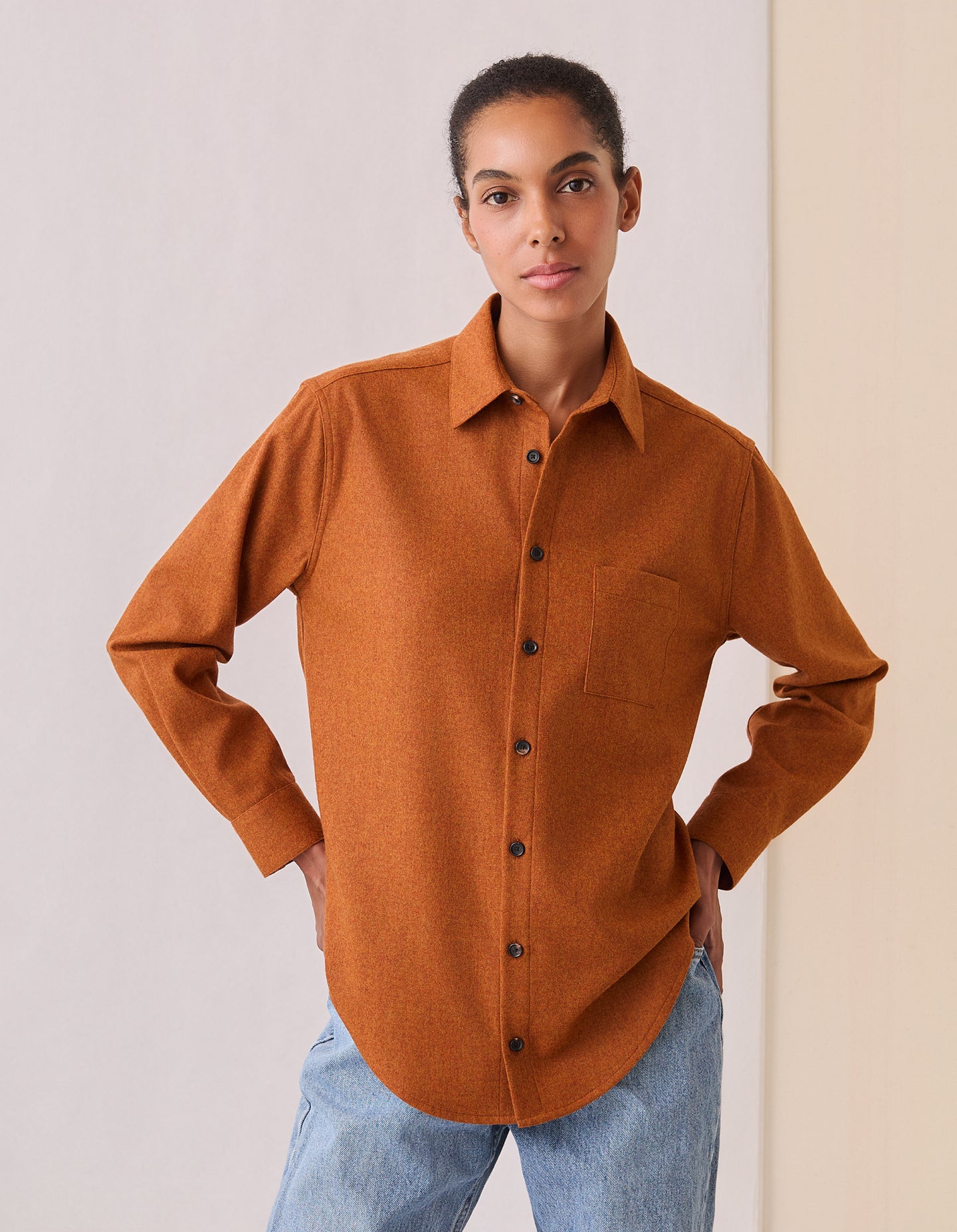 The New Oxford (Lady Brown Merino Wool)