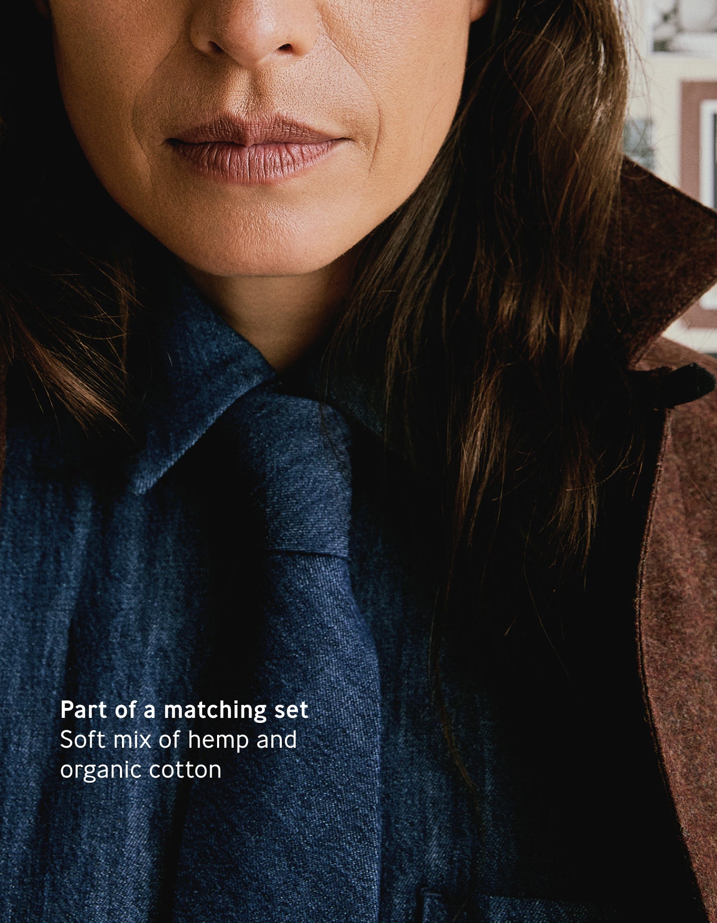 The Tie (Indigo Hemp Denim)