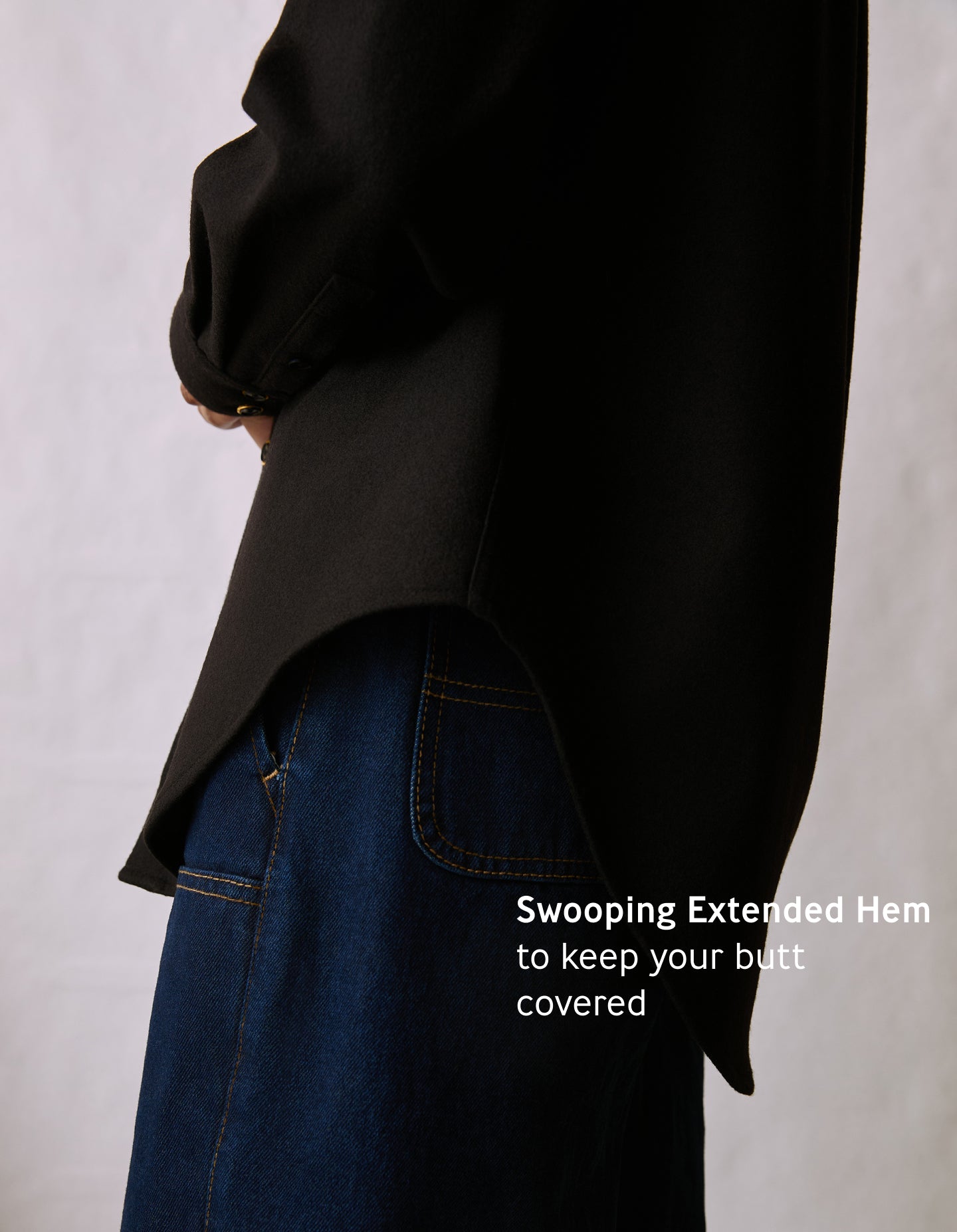 The New Oxford (Enamel & Gold Merino Wool)