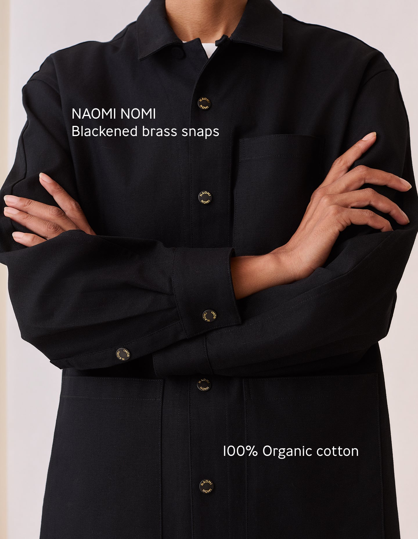 The Chore Coat (Pitch Black Organic Cotton Canvas)
