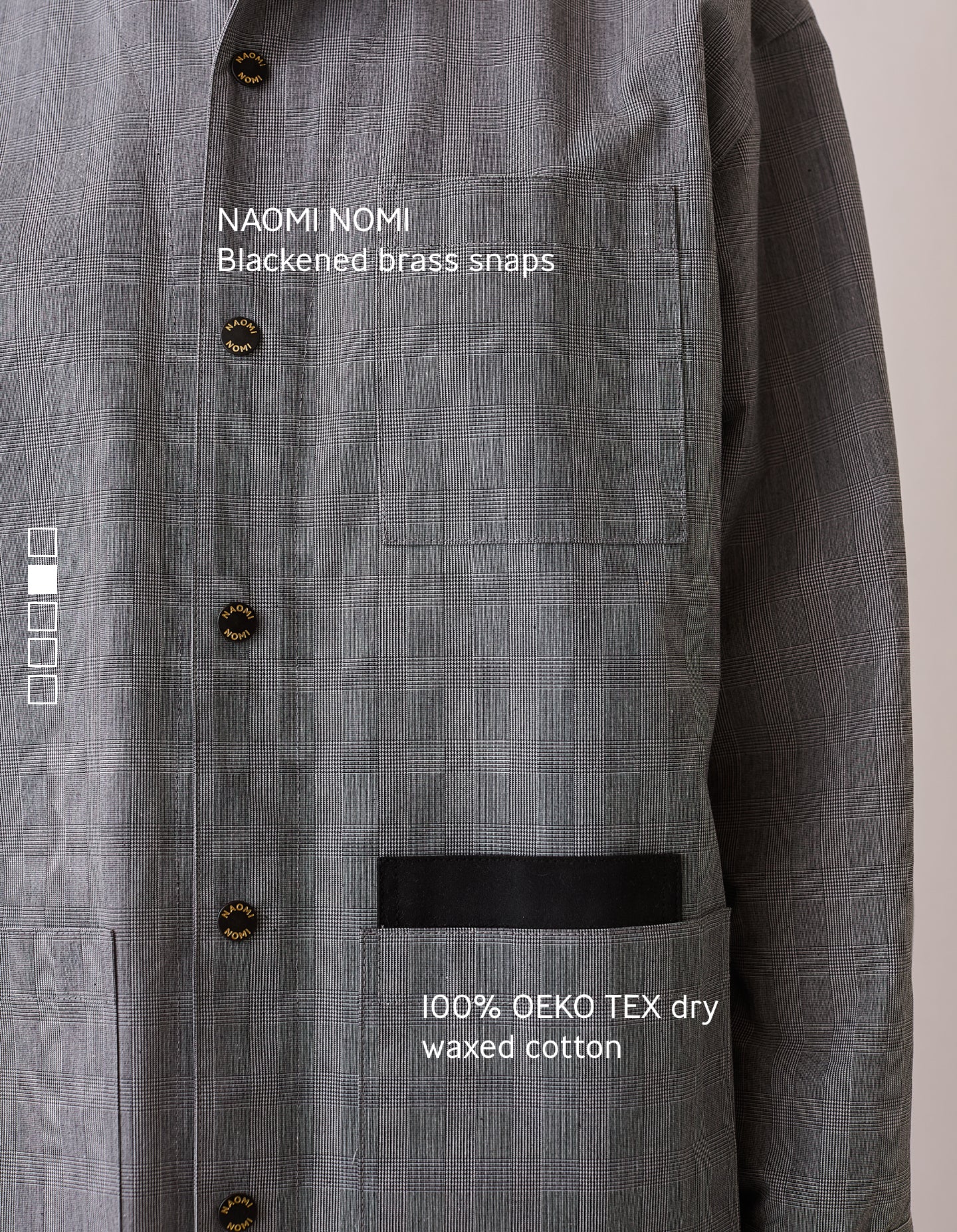 The Waxed Chore Coat (Midtown Tartan Waxed Cotton)