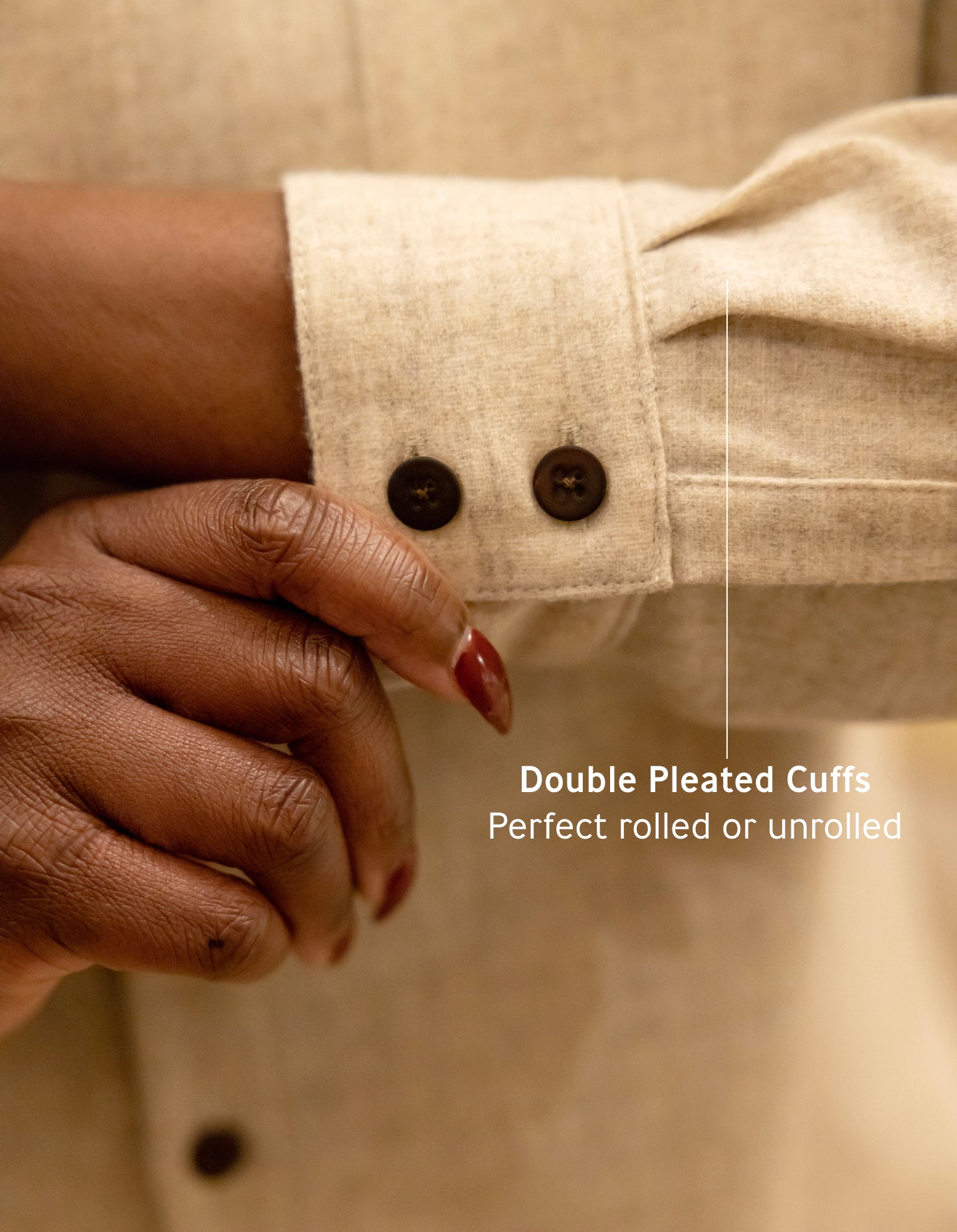 The New Oxford (With Cream Merino Wool)