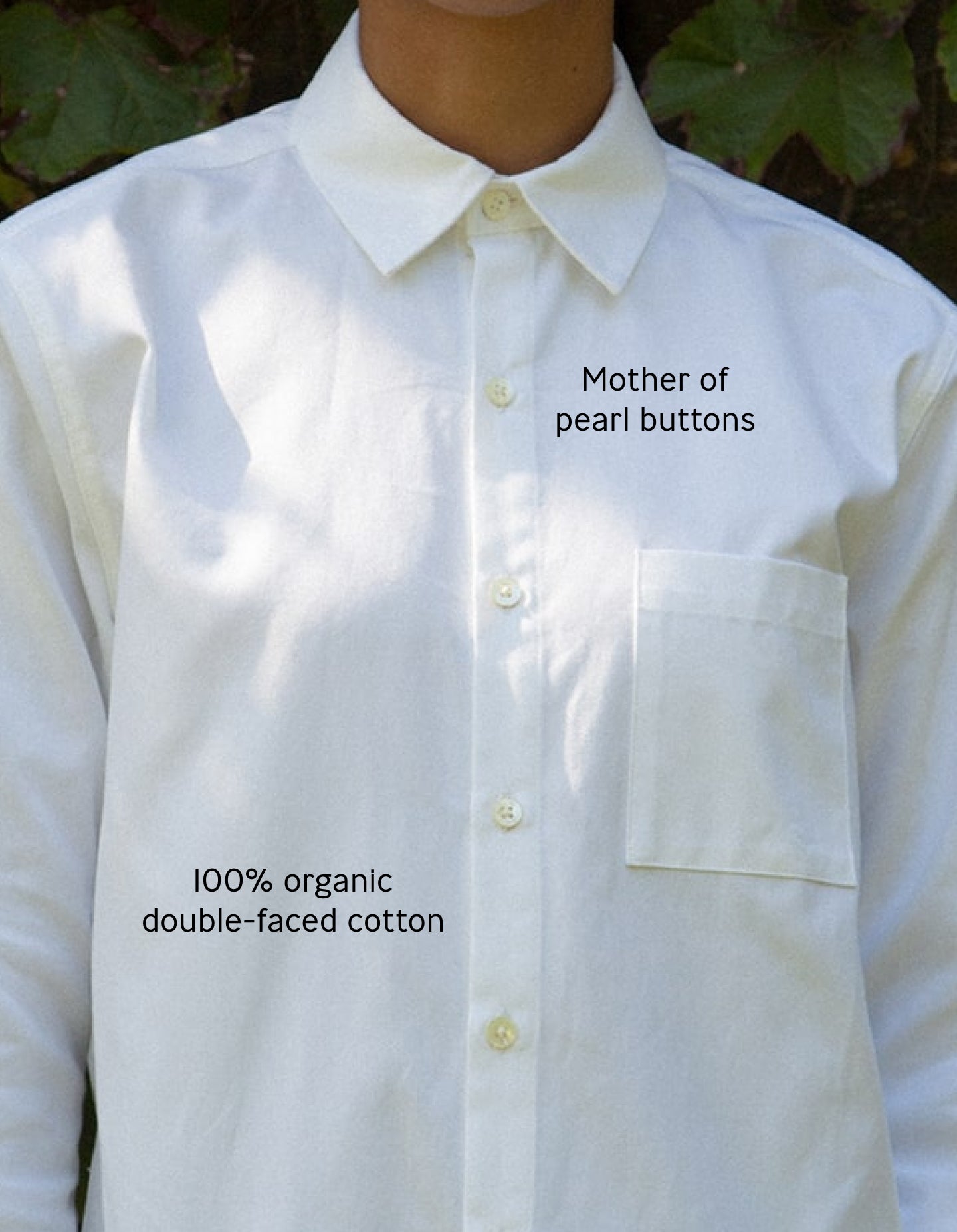 The New Oxford (Crisp White Organic Cotton)