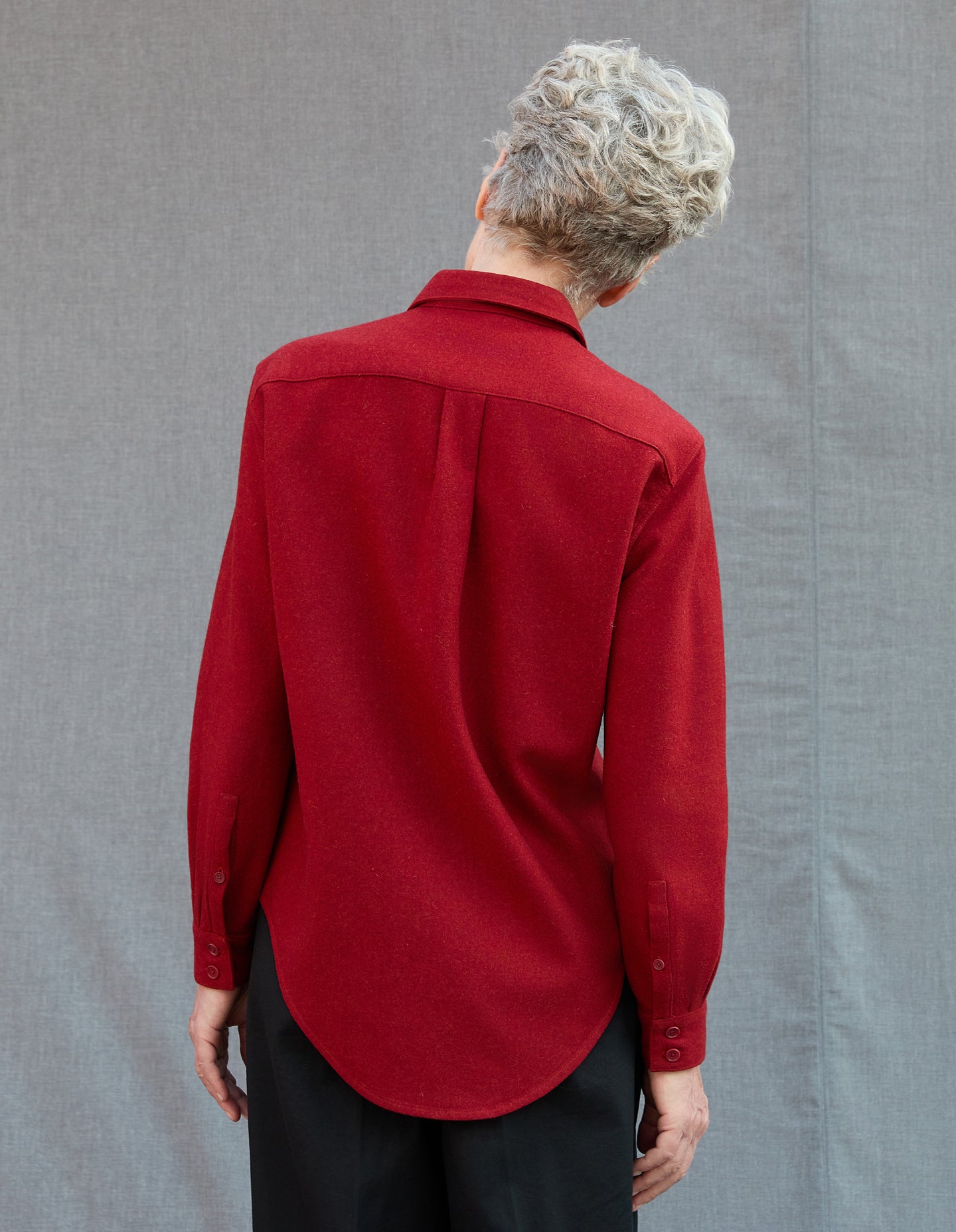 The New Oxford (Period Red Merino Wool)