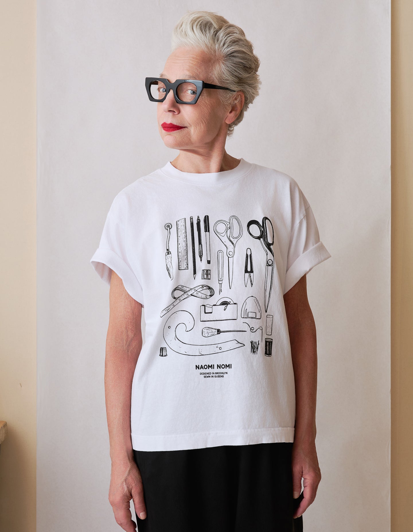 The Maker's Tee (Blank White Upcycled Cotton)