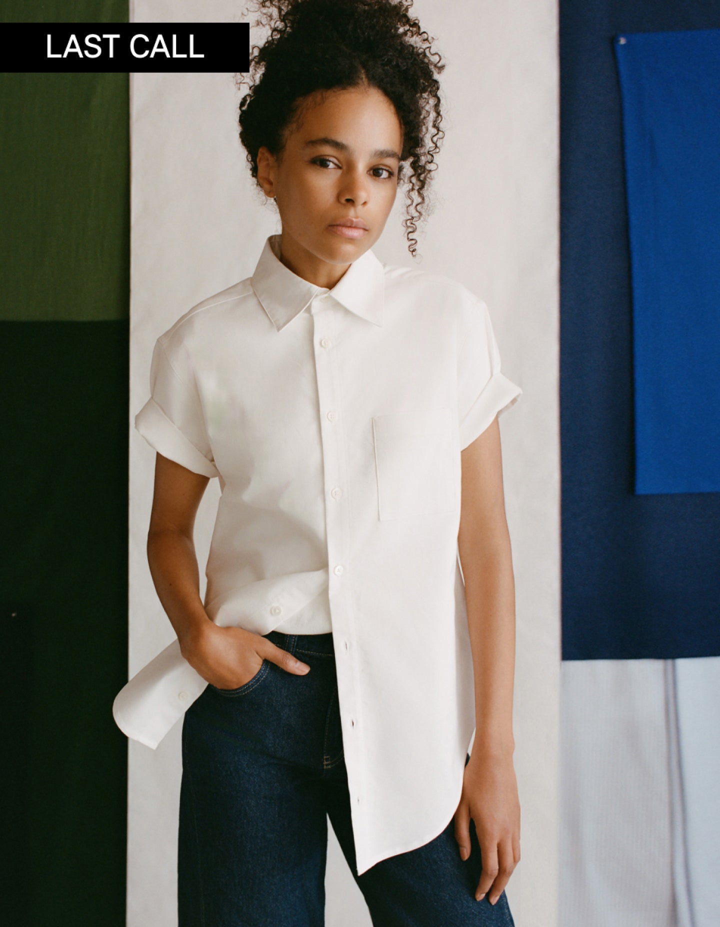 The Short Sleeve Oxford (Crisp White Organic Cotton)