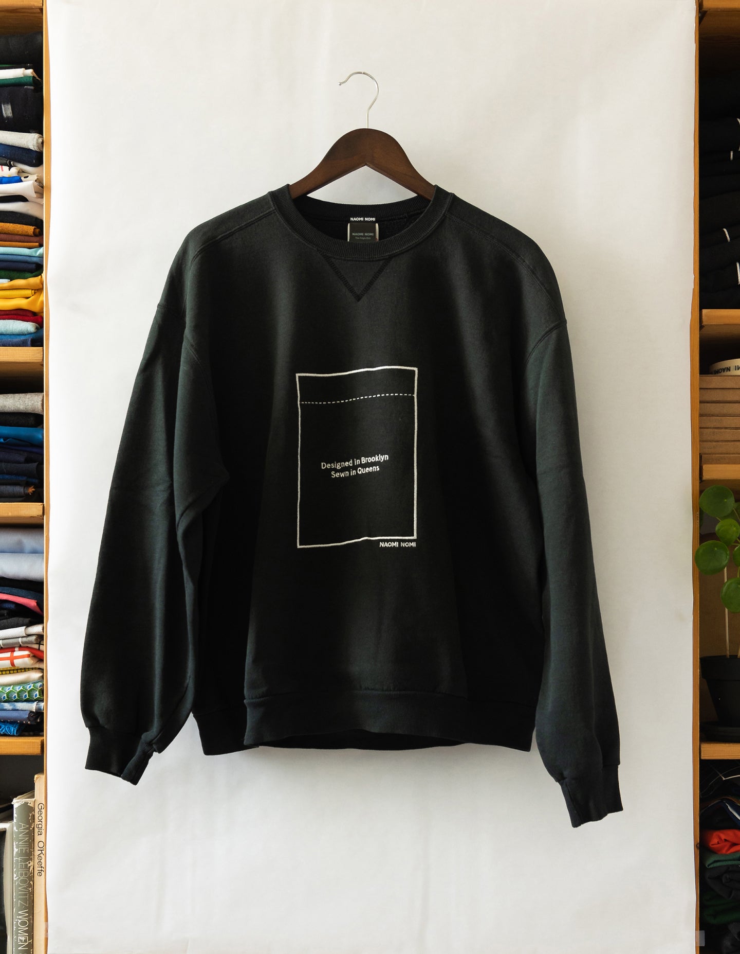 The Origin Sweatshirt (New York Black Cotton)