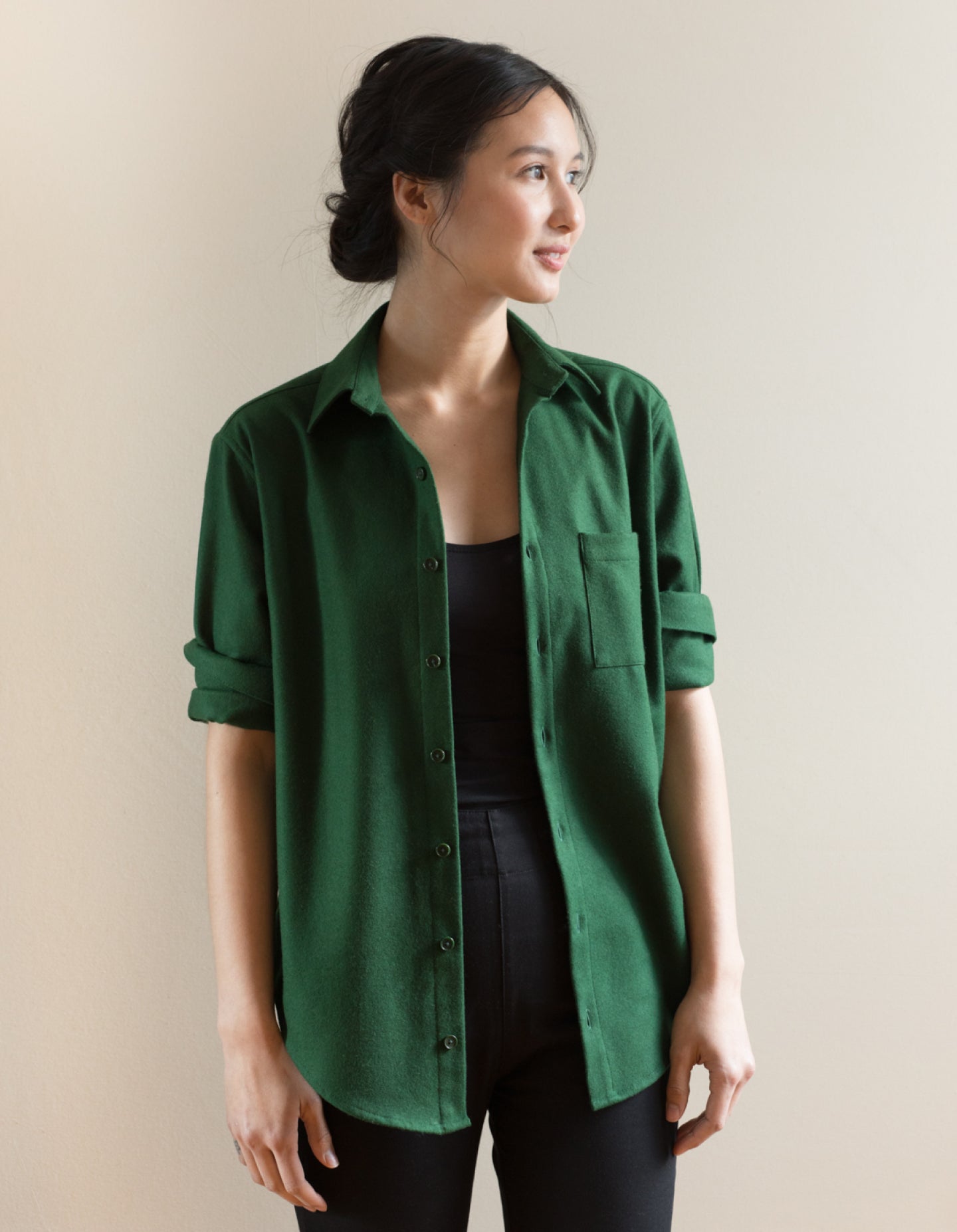 The New Oxford (Exacting Green Merino Wool)