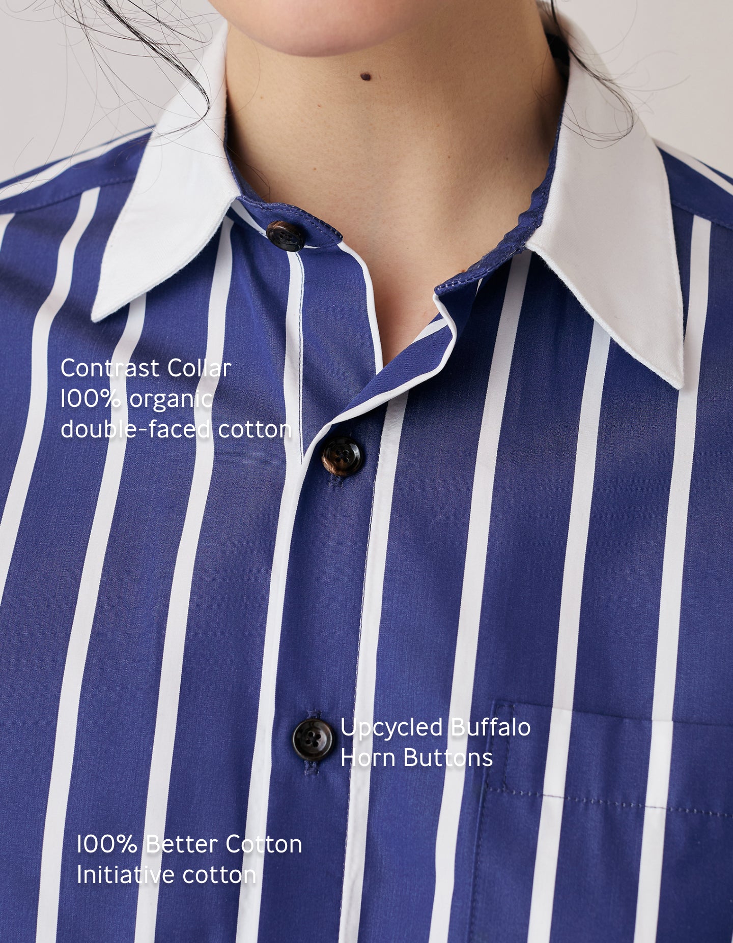 The Short Sleeve Oxford (Ticker Tape Cotton)