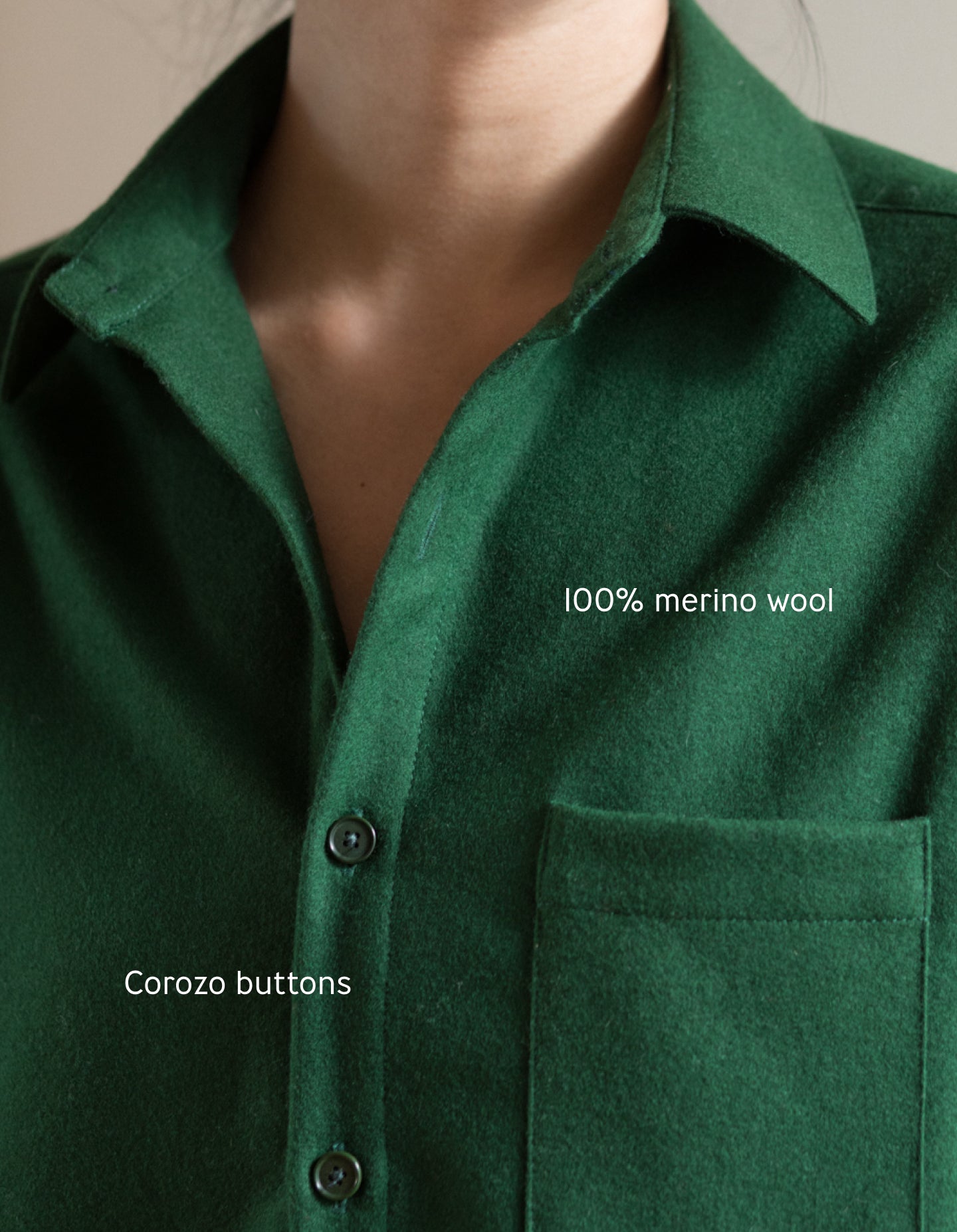 The New Oxford (Exacting Green Merino Wool)