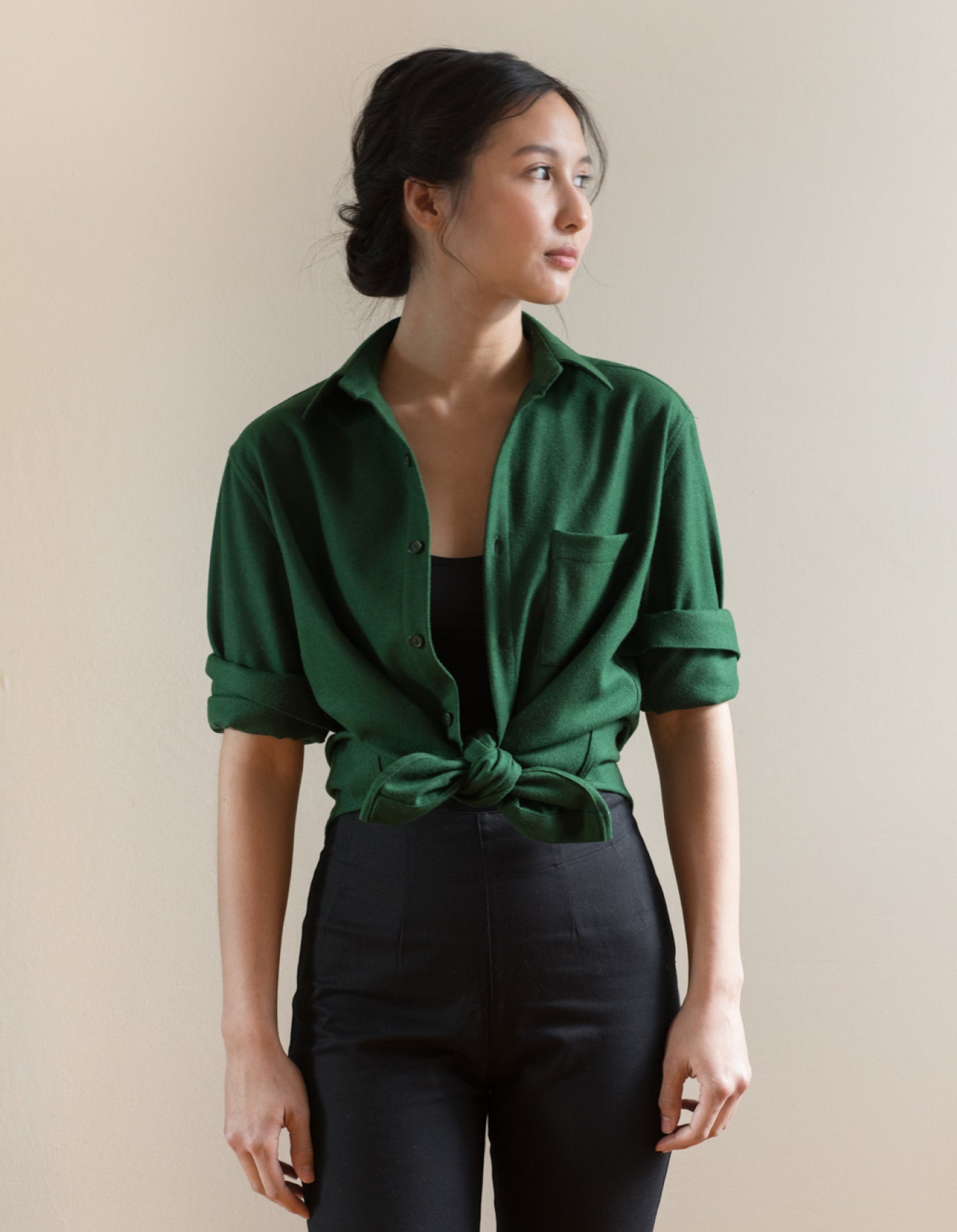 The New Oxford (Exacting Green Merino Wool)