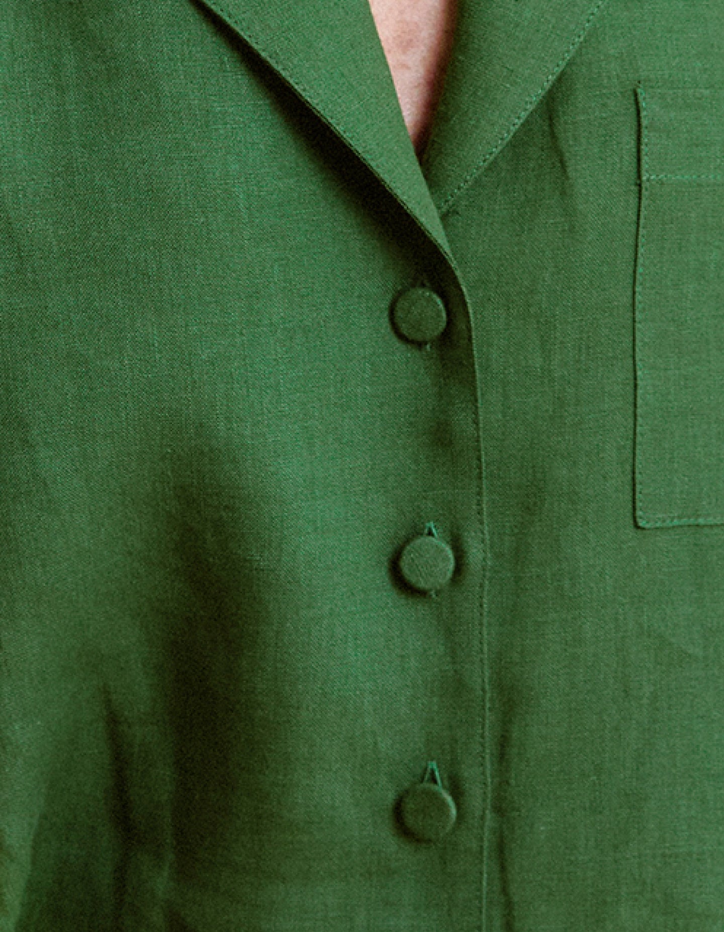 Prospect Green Fabric Covered (Buttons)