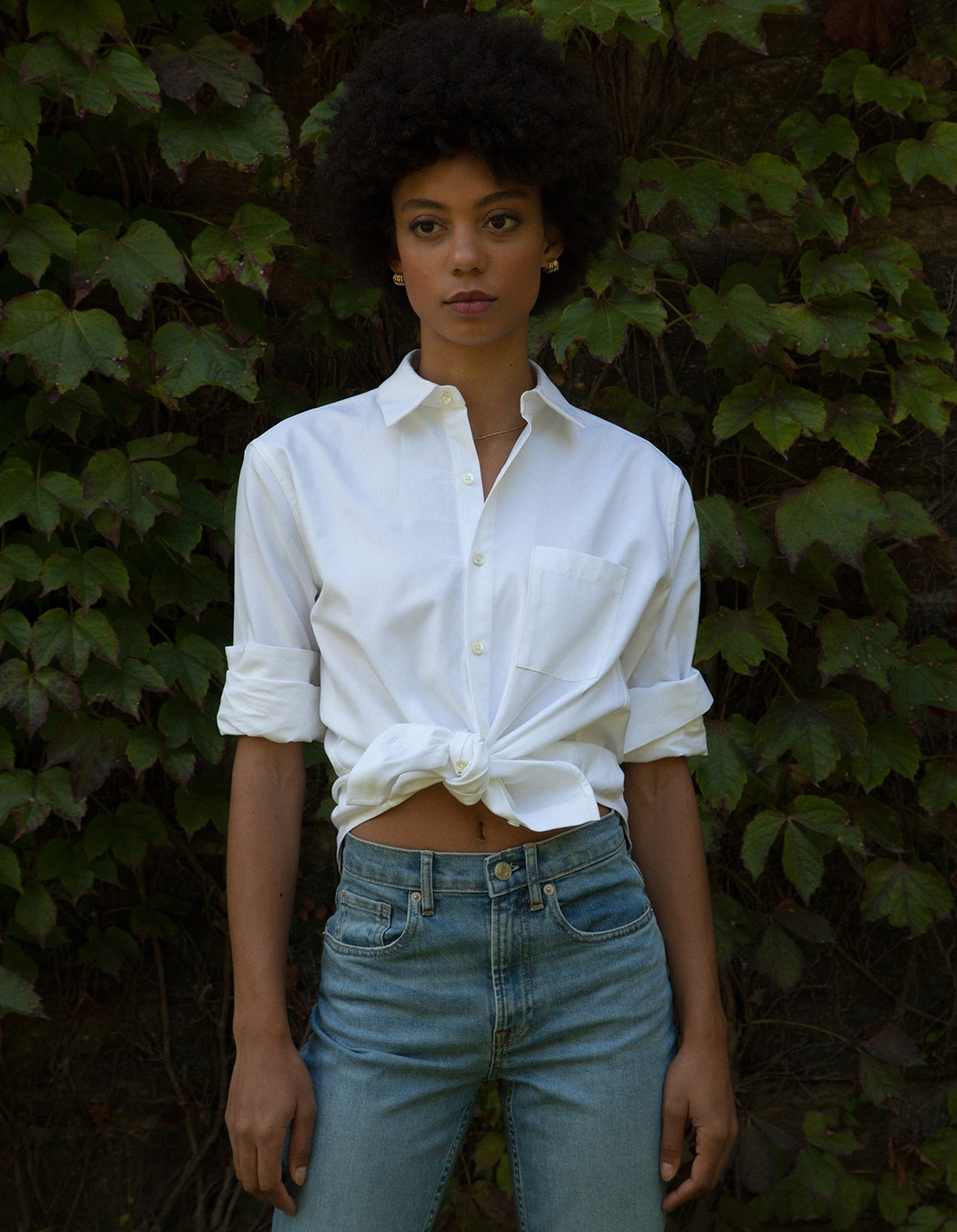 The New Oxford (Crisp White Organic Cotton)