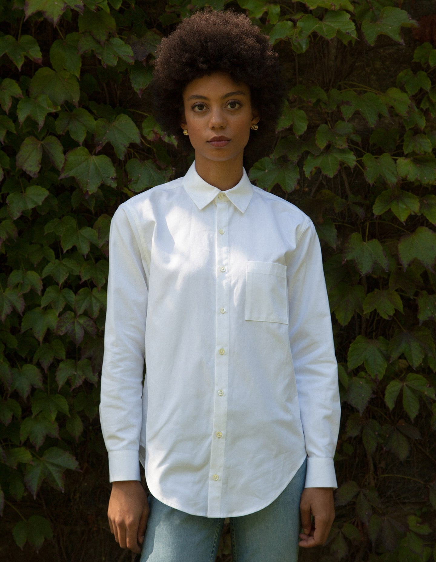 The New Oxford (Crisp White Organic Cotton)