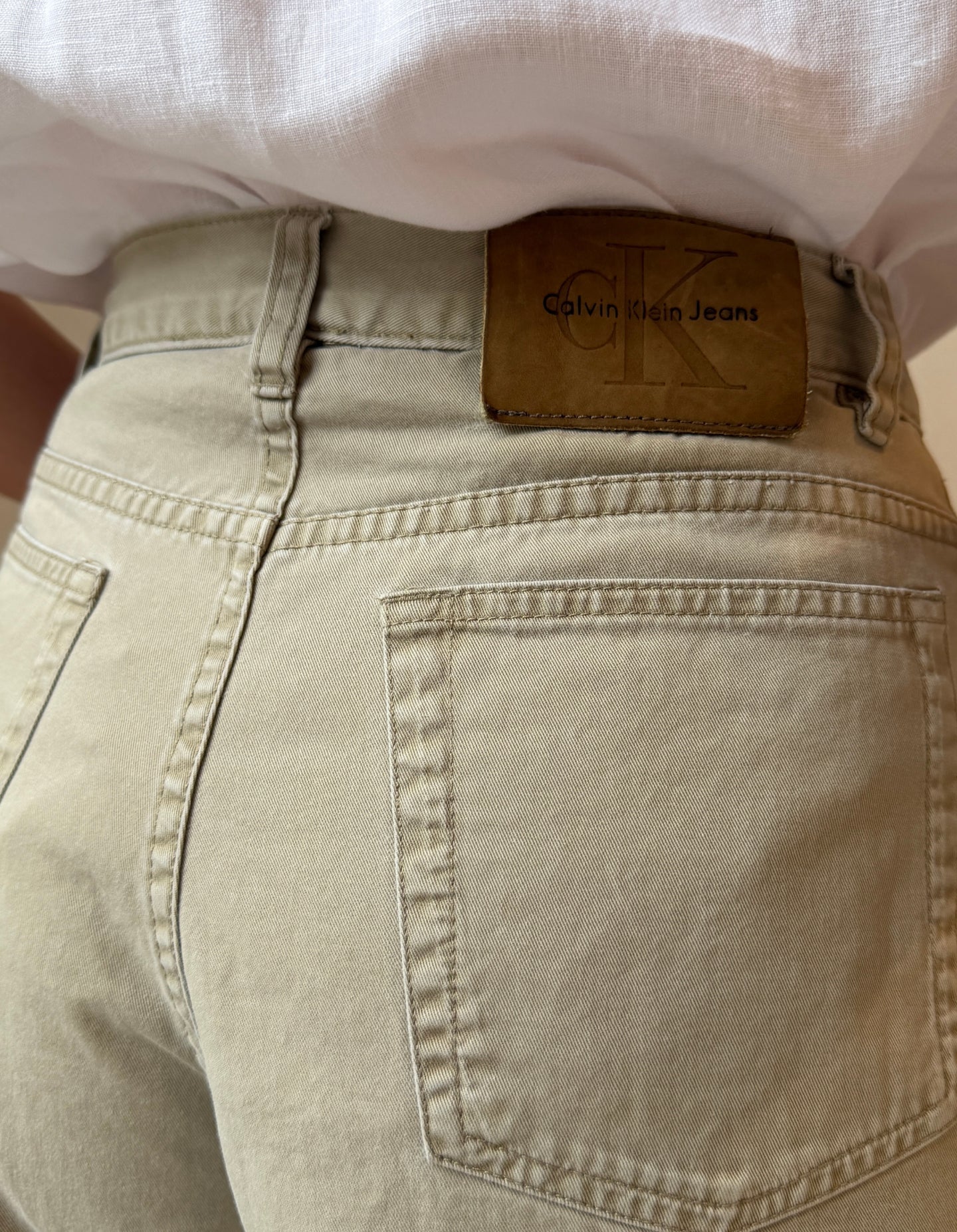 Vintage Khaki Chino Shorts