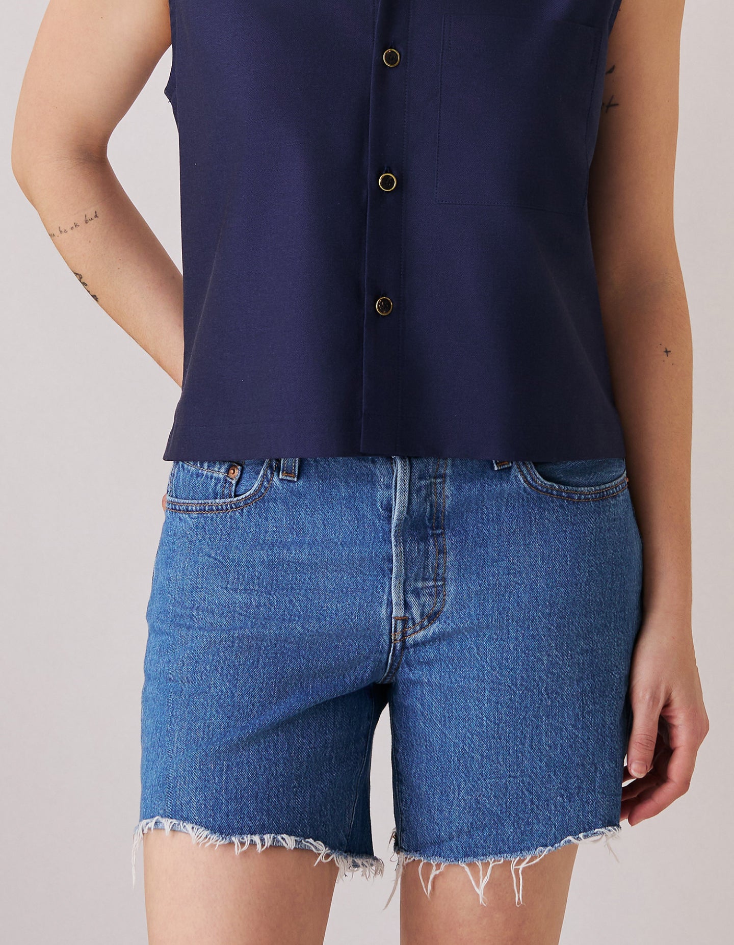 Levi's Classic Wash Denim Shorts
