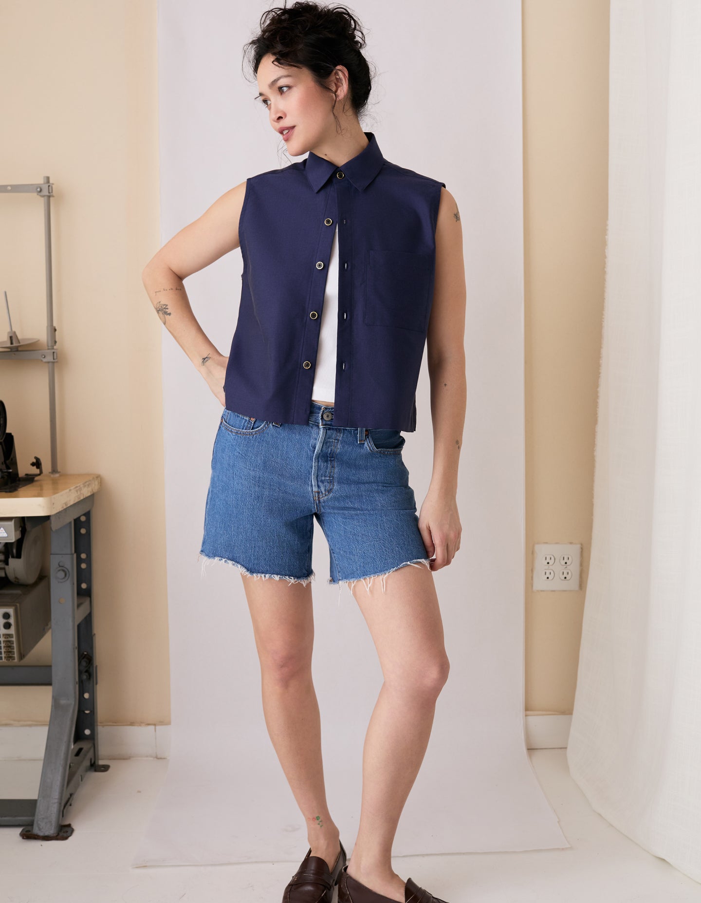 Levi's Classic Wash Denim Shorts