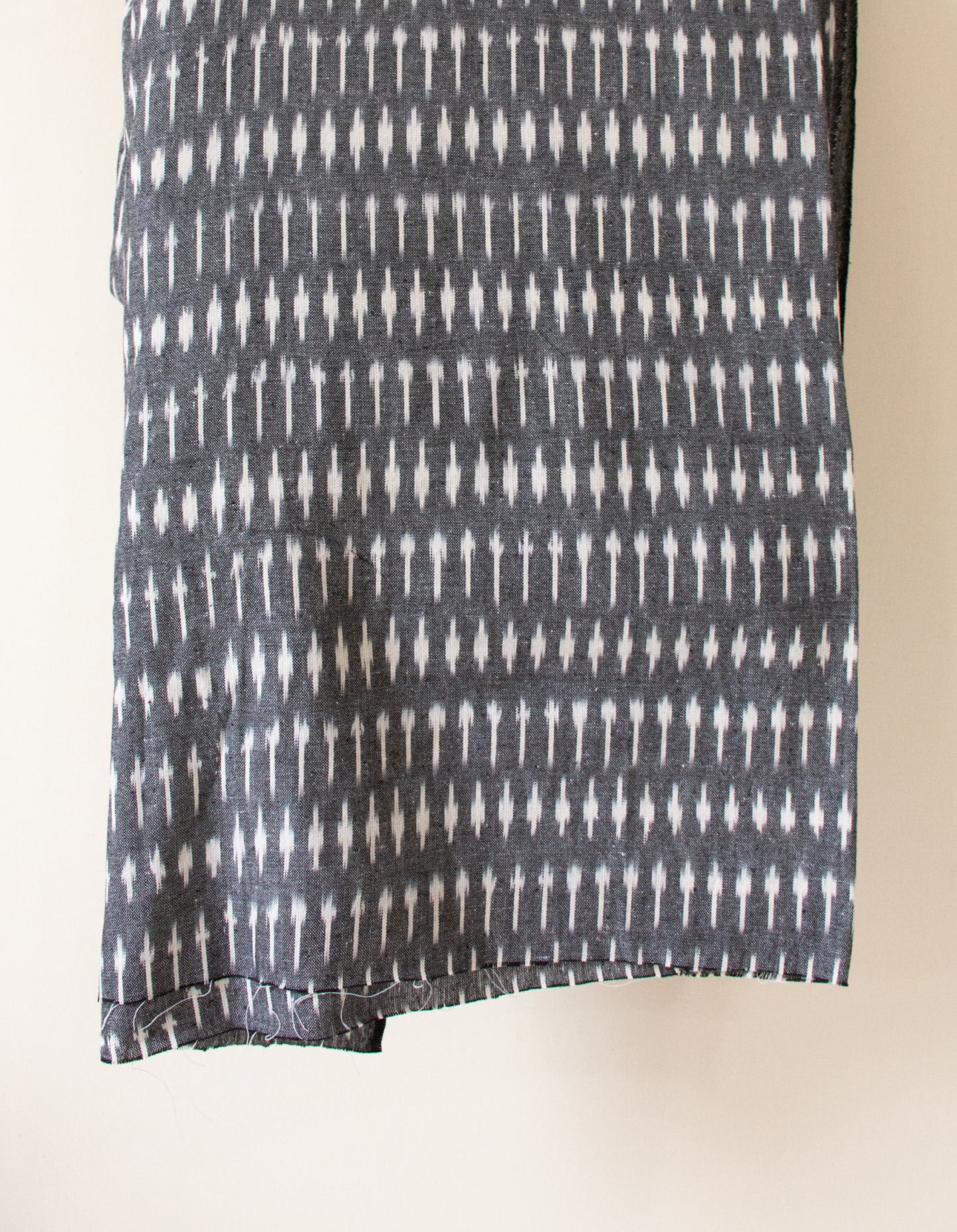 Sample Fabric: Silver Matchstick Ikat