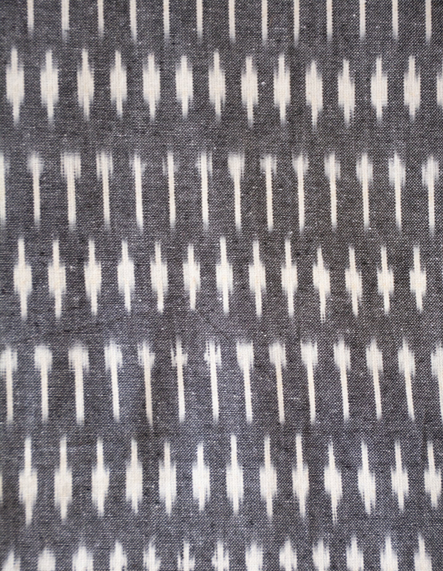 Sample Fabric: Silver Matchstick Ikat