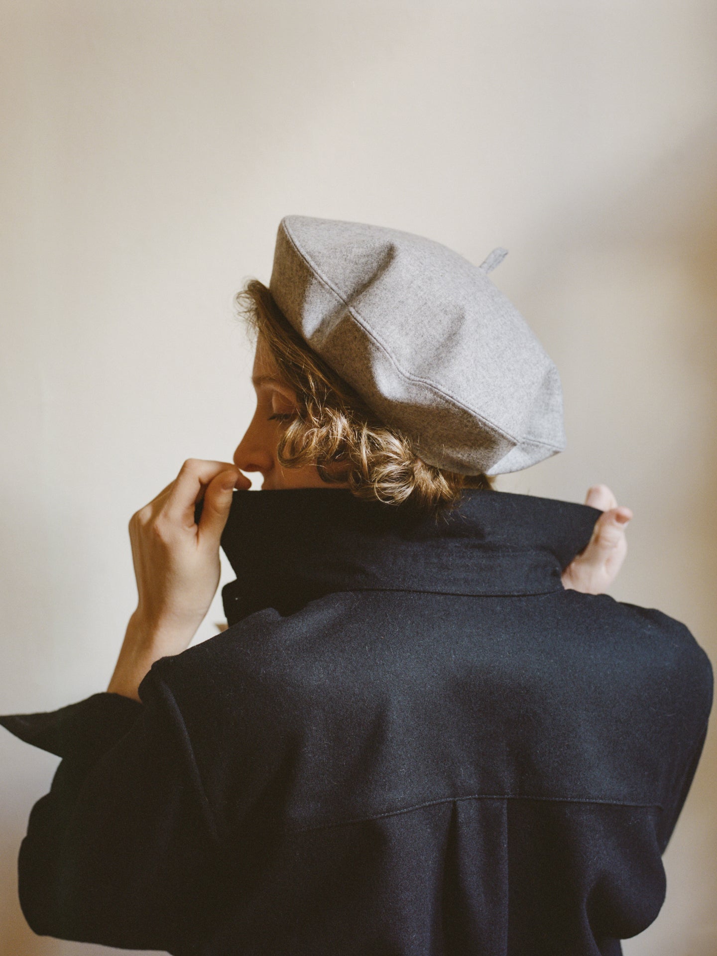 The Beret in Soft Sterling Merino Wool | NAOMI NOMI